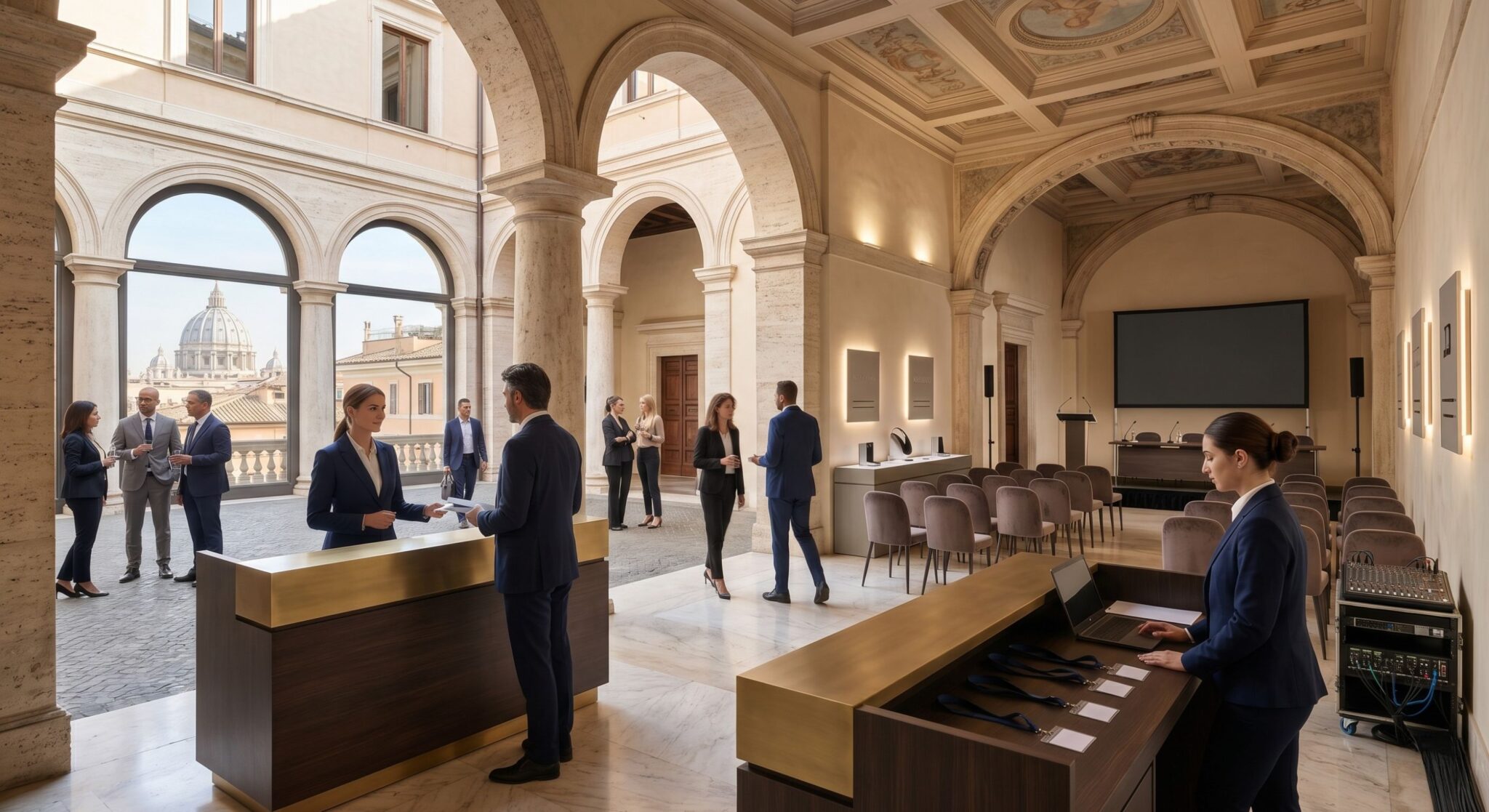 Location per conferenze stampa, press day e lanci prodotto a Roma: cosa valutare oltre alla venue