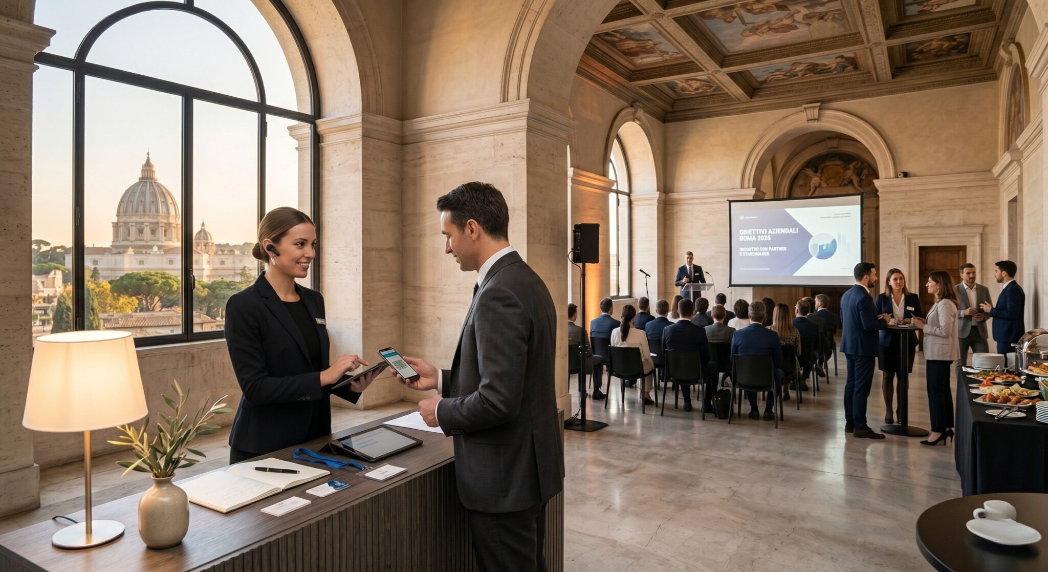 Location per eventi aziendali a Roma: come scegliere lo spazio giusto in base a format, ospiti e obiettivi
