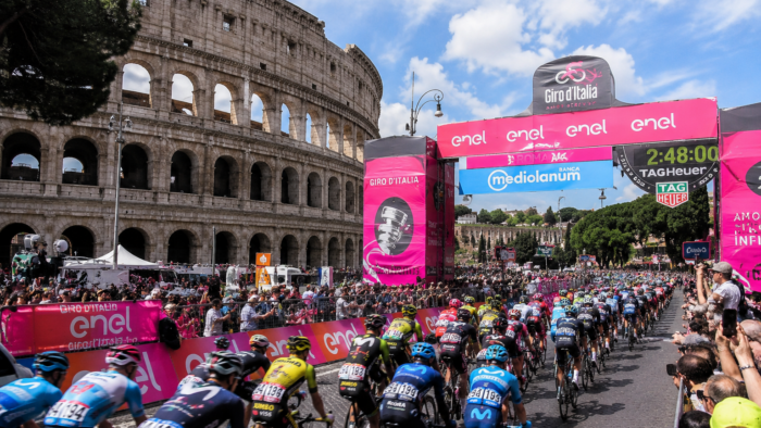 Giro d’Italia 2026 a Roma: location per eventi sportivi, sponsor e hospitality nel weekend finale